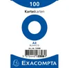 Exacompta Karteikarte 3308B DIN A8 blanko Karton weiß 100 Produktbild-Vorschau 8