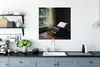 MuchoWow® Poster Schreibmaschine - Vintage - Schwarz 75x75 Produktbild-Vorschau 3