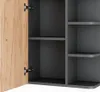 Armoire suspendue Vicco Fynn Anthracite/chêne doré Voir les images du produit 6