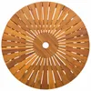 vidaXL Klappbarer Gartentisch Natur Ø70 x 75 cm Massivholz Produktbild-Vorschau 6