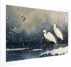 Posterpapier Poster - Herons over a Winter Pond - Produktbild-Vorschau 1