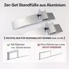Standfüße 2er-Set für Infrarotheizung – Aluminium – passend Produktbild-Vorschau 2