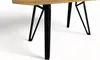 Kovový rozkládací čtvercový stůl LANCELOT 90x90-190 cm Náhled obrázku produktu 6