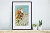 MuchoWow® Gerahmtes Poster Weihnachtsmann - Schnee - Produktbild-Vorschau 4