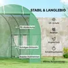 TUNELOVÝ KASÍR 350x200x200 Pozinkované rúry, skleník, hobby Náhľad obrázku produktu 4