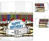Geburtstagstorte Kaffeebecher zum 83. Geburtstag mit 83 Produktbild-Vorschau 1