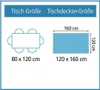 Tischfolie Transparent Tischdecke Klarsicht Glasklar für Produktbild-Vorschau 2