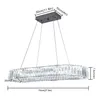 Lampadario moderno in cristallo, lampade LED incluse, Anteprima dell’immagine prodotto 2