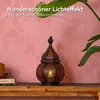 GADGY® Orientalische Lampe Metall - Marokkanisches Produktbild-Vorschau 3