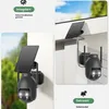 2 pièces 2K 3MP caméra de surveillance extérieure batterie Voir les images du produit 4