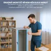 Extralink Rackmount skříň 12U 600x450 Šedá montáž na stěnu Náhled obrázku produktu 5