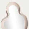 HOMLA VEYA beige unregelmäßig geformter Spiegel 100x50 cm Produktbild-Vorschau 3