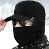 Herren Winter Thermal Trapper Hut Russische Ski Jagd Papa Produktbild-Vorschau 2