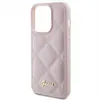 Guess Quilted Metal Logo-Hülle für iPhone 15 Pro Max  Rosa Produktbild-Vorschau 6