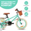 HILAND Ins Star 14 Zoll Kinderfahrrad für Mädchen Jungen 3 Produktbild-Vorschau 3