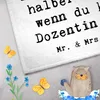 Mr. & Mrs. Panda gäste wc handtuch Dozentin Herz - Weiß - Produktbild-Vorschau 3