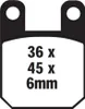 Bremsbeläge Brenta FT3015 organisch Produktbild-Vorschau 2