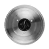 A close-up, top-down view of a slicing blade for a food processor or slicer. Produktbild-Vorschau