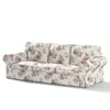 A floral patterned sofa is shown against a white background. Podgląd zdjęcia produktu