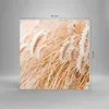 Bilder auf glas - Einteilig - Gras Boho Licht - 60x60cm - Produktbild-Vorschau 3