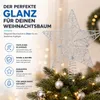Boomtop Ster Zilver - Kerstboomtop, boomtop, decoratieve Productafbeelding-voorbeeld 10