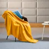 Teesa Fleecedecke Gelb 130x150 cm - Produktbild-Vorschau 3