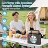 Tragbarer CD-Player für Kinder mit Bluetooth, FM-Radio, Produktbild-Vorschau 3