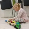 Drewniana ciężarówka - laweta + zestaw samochodów 22698 Podgląd zdjęcia produktu 12