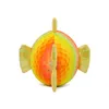 A stuffed toy fish shown from the back. Produktbild-Vorschau