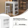 WOLTU Bartisch, Stehtisch mit 1 Schublade & 3 Ablagen, Produktbild-Vorschau 6