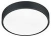Flache LED Deckenleuchte Schwarz mit Dimmer Ø31cm - Produktbild-Vorschau 7
