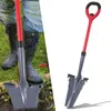 Bettizia Metal Bêche pointue avec manche en acier Bêche Voir les images du produit 1