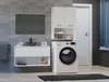 Waschmaschinenschrank, 90 x 64 x 30 cm, Mattweiß Produktbild-Vorschau 3