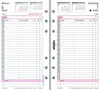 Chronoplan Denní plán Midi 96 x 172 mm, 1 den na stránku, Náhled obrázku produktu 6