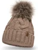 Cappello a maglia da donna Vivisence - cappello con pompon Anteprima dell’immagine prodotto 5