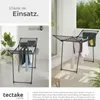 Sušák Life, délka sušení 18 m, skládací - černý Náhled obrázku produktu 6