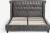 Letto matrimoniale Chesterfield 160x190cm in ecopelle Chur Anteprima dell’immagine prodotto 3