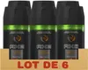 AX 6er Set Dark Temptation Compressed Spray Deodorants ohne Produktbild-Vorschau 1