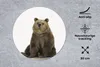 MuchoWow® Mauspad Mousepad Braunbär - Tiere - Bär - Produktbild-Vorschau 2