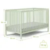 Kids Collective Babybett Kinderbett Gitterbett 60x120 und Produktbild-Vorschau 4
