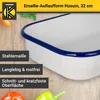 Karl Krüger 14132/B Auflaufform "Husum" eckig, 32 cm Produktbild-Vorschau 2