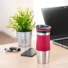 WELLGRO Thermobecher 400 ml + 1 Extradeckel - Edelstahl Produktbild-Vorschau 6