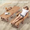 Chaise longue VEVOR, capacité de charge 181kg, HDPE chaise Voir les images du produit 5