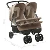dkd-home-decor Geschwisterwagen Taupe 99 x 78 x 103 cm Produktbild-Vorschau 10