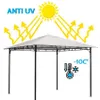 Tissu de rechange 3x3 pour Pavillon Style uv Voir les images du produit 3