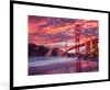 MuchoWow® Gerahmtes Poster Die Golden Gate Bridge mit einem Produktbild-Vorschau 1