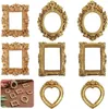8er Set Mini-Bilderrahmen - Gold - Vintage Fotorahmen - Produktbild-Vorschau 1