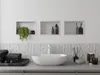 Mexen X-Wall-R półka wnękowa z kołnierzem 30 x 20 cm, biała Podgląd zdjęcia produktu 6