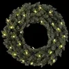 Best Season LED-Tannenkranz "Calgary" beleuchtet ca.50 cm Produktbild-Vorschau 3