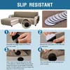 Topchances L Shape Sofa Covers, vodoodpudivý protiskluzový Náhled obrázku produktu 2